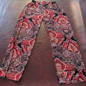 ❤🖤Cool & Comfortable Paisley Palazzo Pants Size S🖤❤